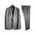 ジョンローレンスサリバン ウールギャバジン セットアップスーツ ジャケット パンツ スラック 画像