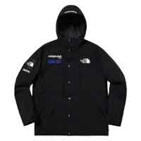 シュプリーム ノースフェイスコラボモデル x The North Face expedition jacket black 画像